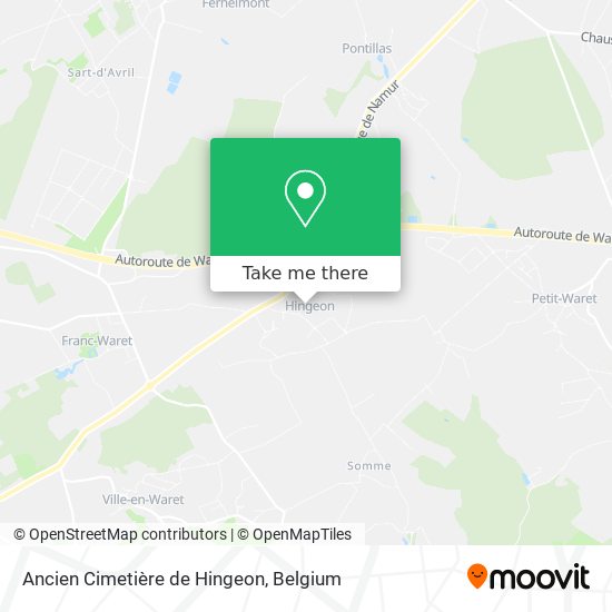 Ancien Cimetière de Hingeon map