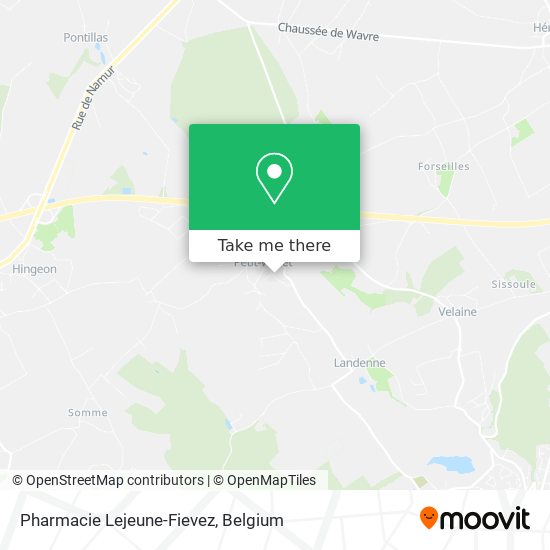 Pharmacie Lejeune-Fievez map