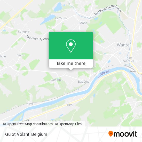 Guiot Volant map