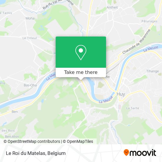 Le Roi du Matelas map