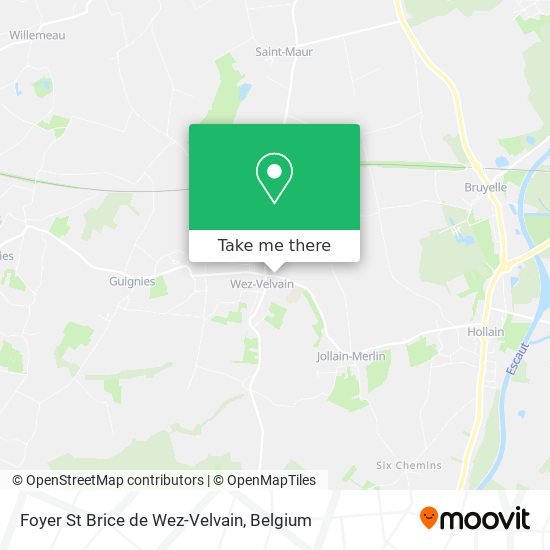 Foyer St Brice de Wez-Velvain plan