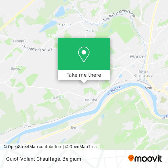 Guiot-Volant Chauffage map