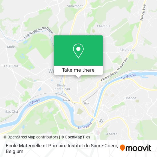 Ecole Maternelle et Primaire Institut du Sacré-Coeur map