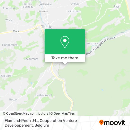 Flamand-Piron J-L., Cooperation Venture Developpement map