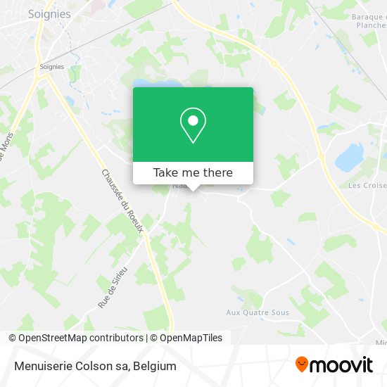 Menuiserie Colson sa map