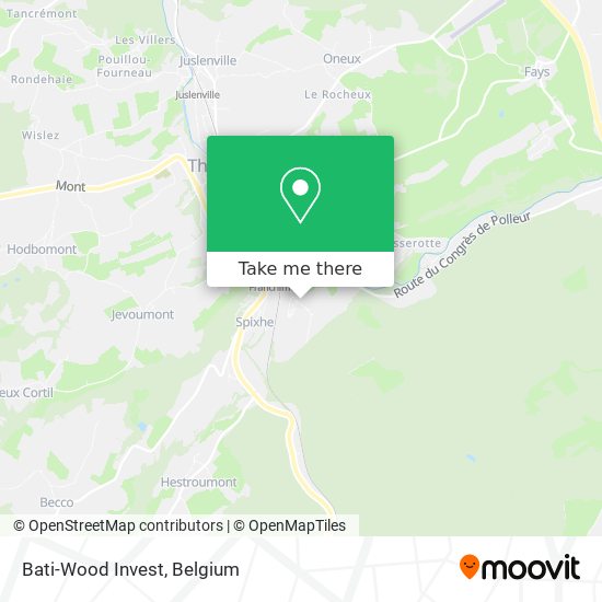 Bati-Wood Invest map