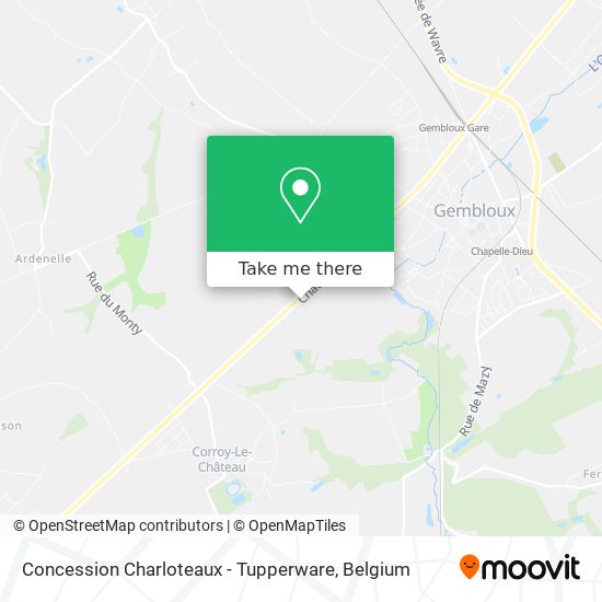 Concession Charloteaux - Tupperware plan