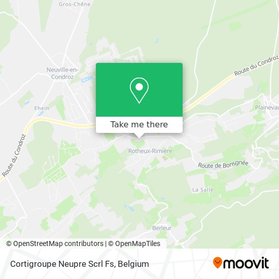 Cortigroupe Neupre Scrl Fs map