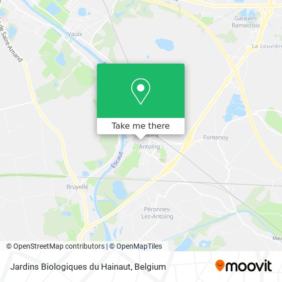 Jardins Biologiques du Hainaut map