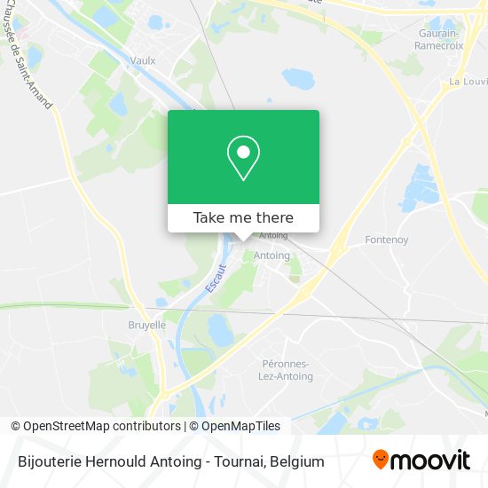 Bijouterie Hernould Antoing - Tournai plan