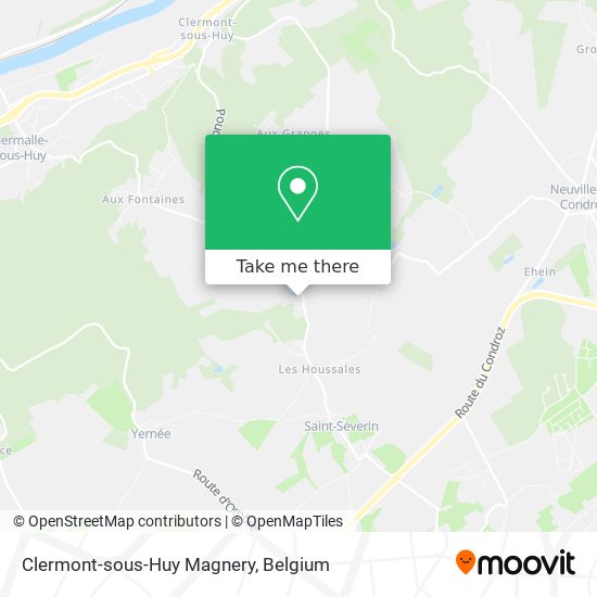 Clermont-sous-Huy Magnery plan