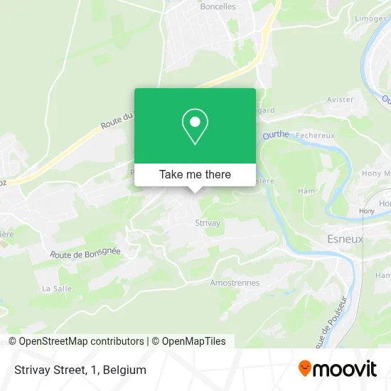 Strivay Street, 1 map