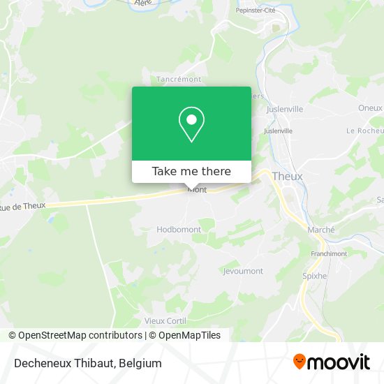 Decheneux Thibaut map