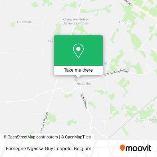 Fomegne Ngassa Guy Léopold map