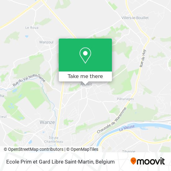 Ecole Prim et Gard Libre Saint-Martin map