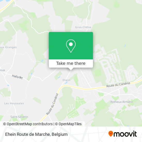 Ehein Route de Marche map