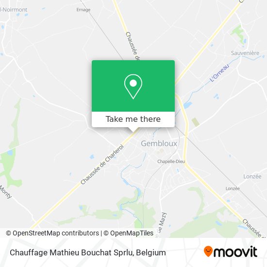 Chauffage Mathieu Bouchat Sprlu plan