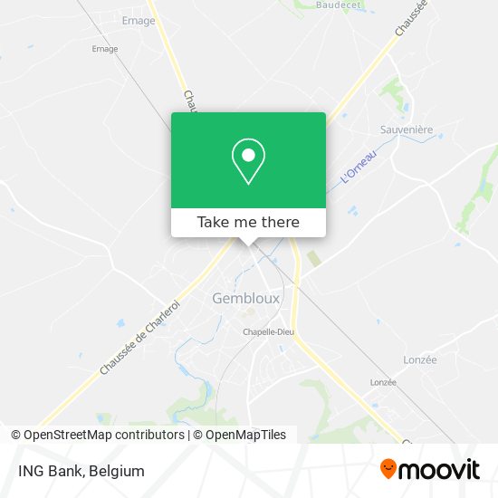 ING Bank map