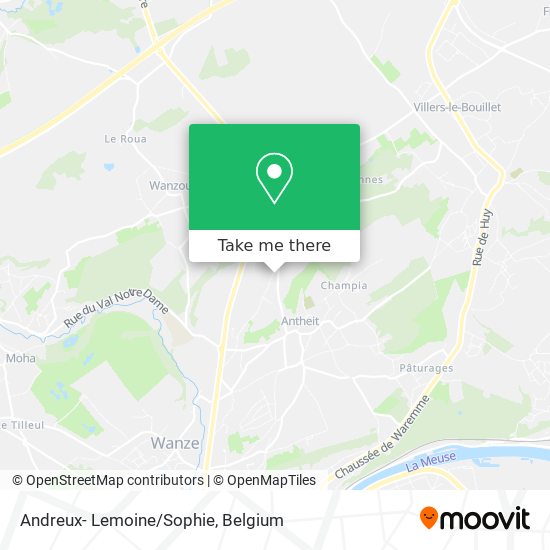 Andreux- Lemoine/Sophie map