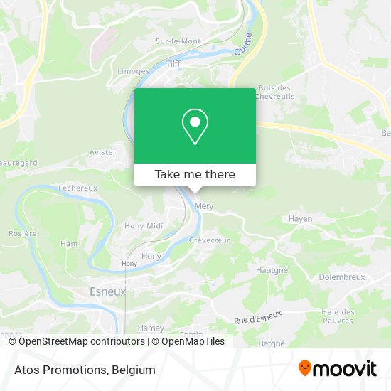 Atos Promotions map