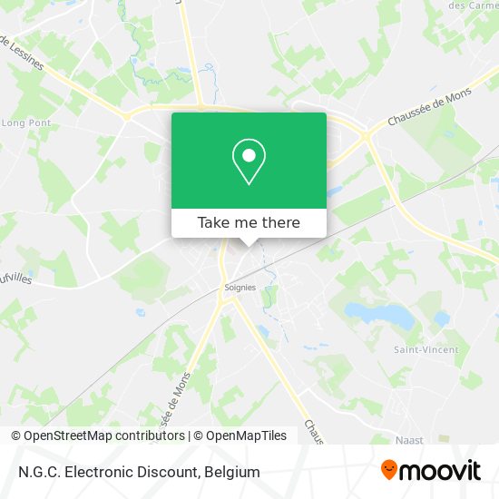 N.G.C. Electronic Discount map