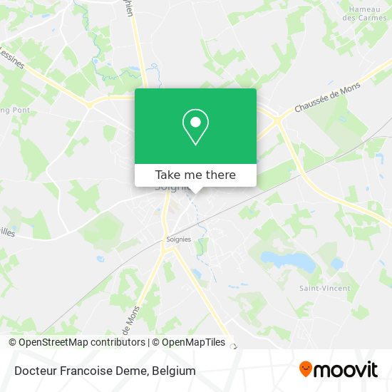 Docteur Francoise Deme map