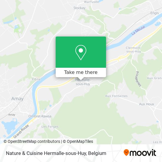 Nature & Cuisine Hermalle-sous-Huy map
