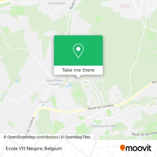 Ecole Vtt Neupre map