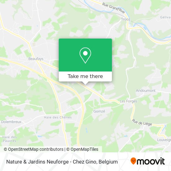 Nature & Jardins Neuforge - Chez Gino plan