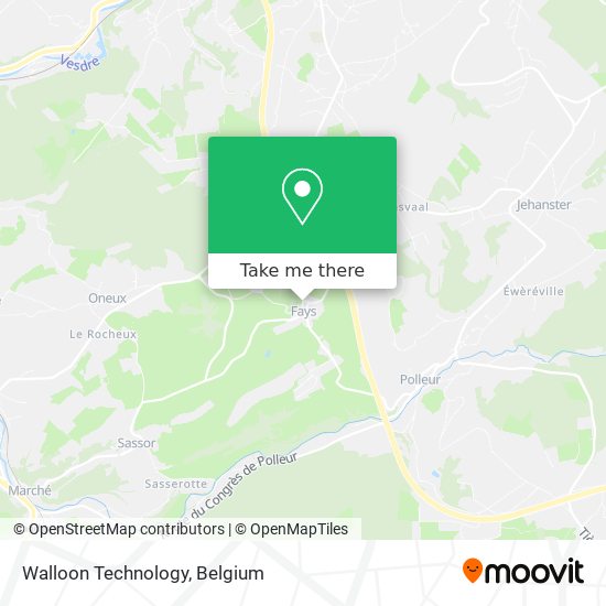 Walloon Technology map