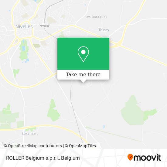 ROLLER Belgium s.p.r.l. map