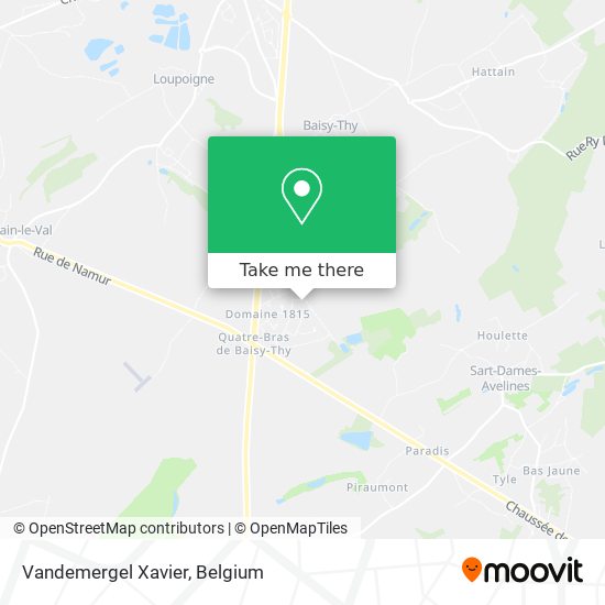 Vandemergel Xavier map