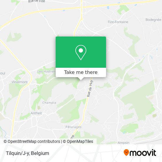 Tilquin/J-y map