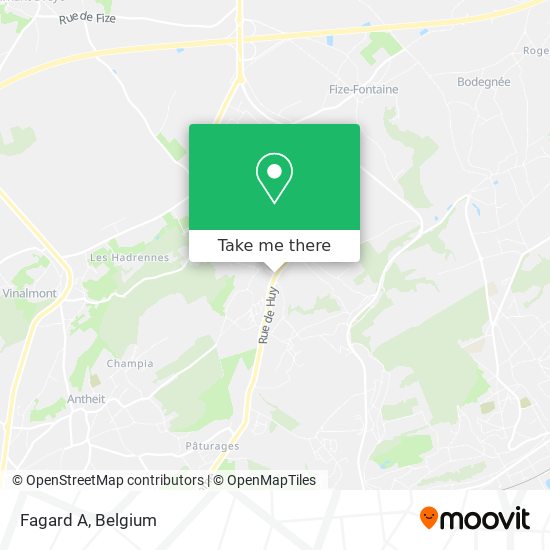 Fagard A map