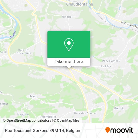 Rue Toussaint Gerkens 39M 14 plan