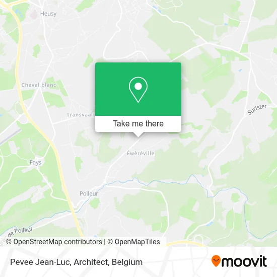 Pevee Jean-Luc, Architect map