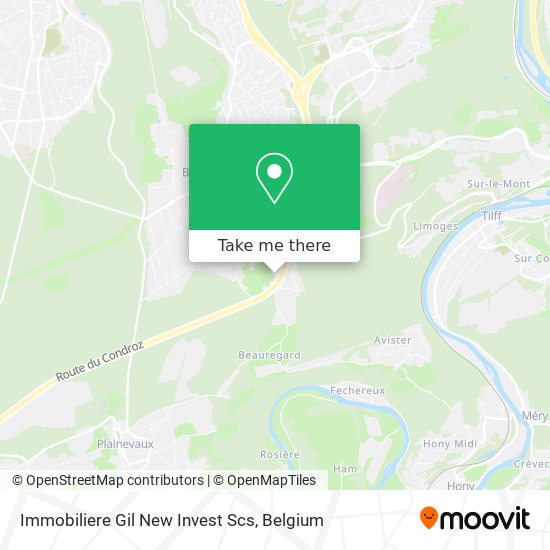 Immobiliere Gil New Invest Scs map