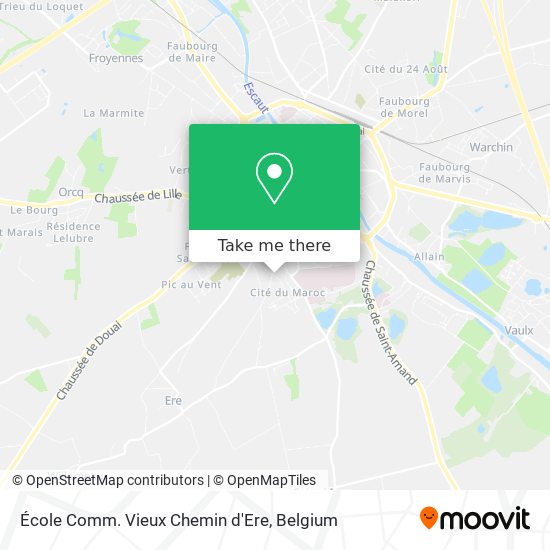 École Comm. Vieux Chemin d'Ere map
