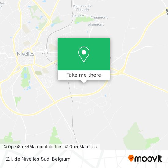 Z.I. de Nivelles Sud plan