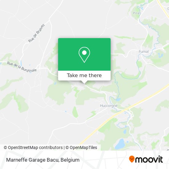 Marneffe Garage Bacu map