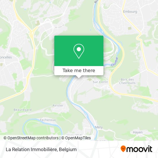 La Relation Immobilière map