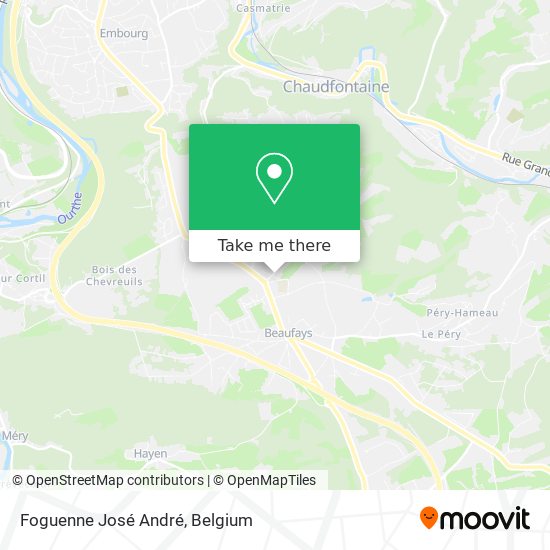 Foguenne José André map