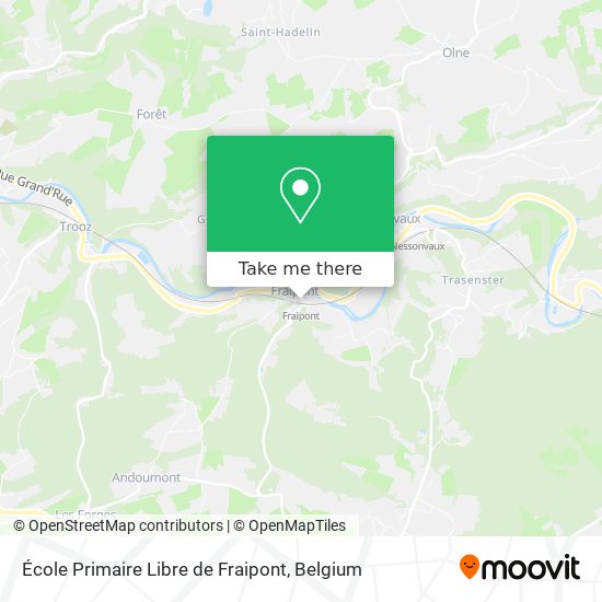 École Primaire Libre de Fraipont map