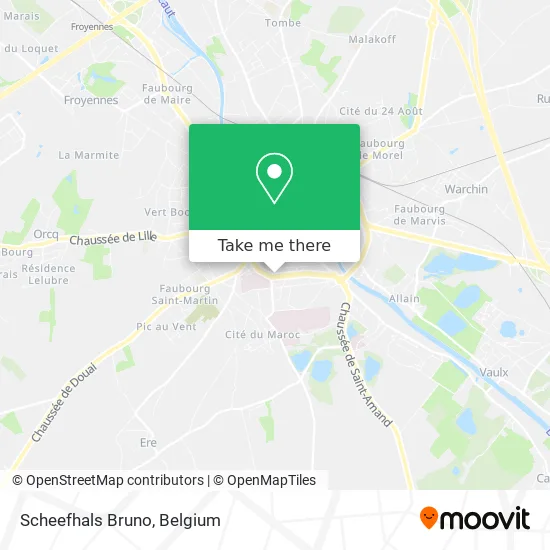 Bruno Scheefhals map