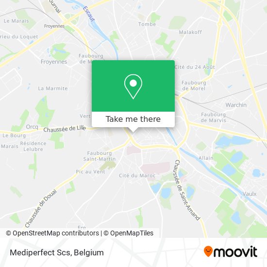 Mediperfect Scs map