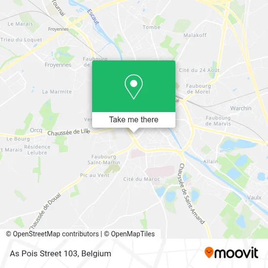 As Pois Street 103 map