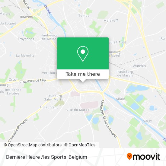 Dernière Heure /les Sports map