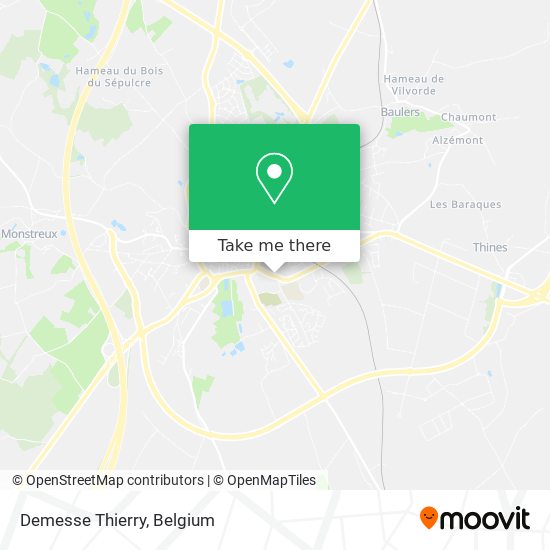 Demesse Thierry map