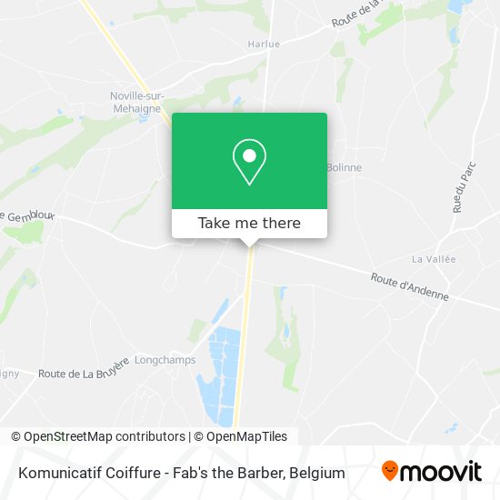 Komunicatif Coiffure - Fab's the Barber map