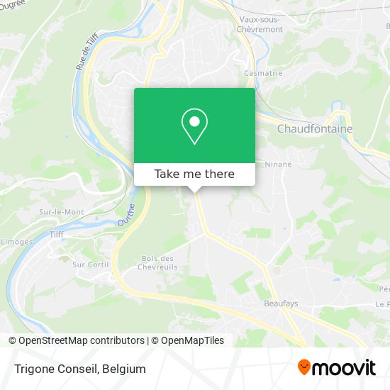 Trigone Conseil map